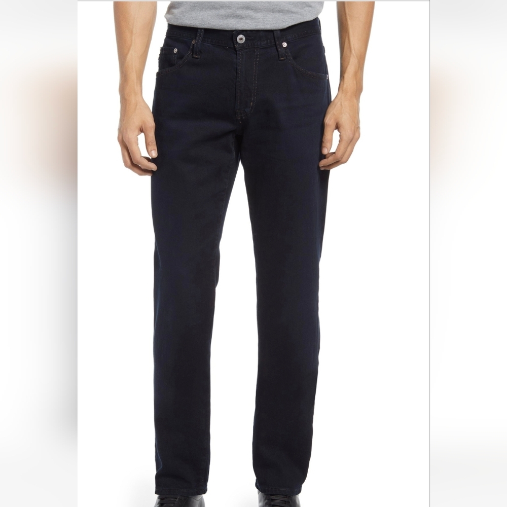 AG Jeans Men's The Graduate Tailored Leg Charcoal Straight Jeans Size 30×34 NWT